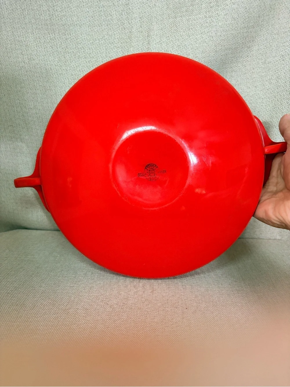 Vintage Dansk Kobenstyle Red Paella Pan IHQ Denmark Jens Quistgaard MCM